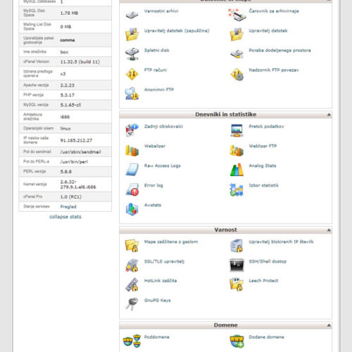 cpanel-gostovanje-spletnih-strani